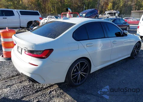 2022 BMW 330I из США, поврежденный, VIN 3MW5R1J00N8C72252